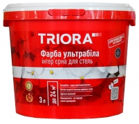 Краска интерьерная ультрабелая TRIORA купить в Харькове - 2