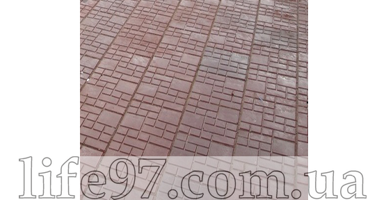 Тротуарная плитка 25х25 купить в Харькове - 4