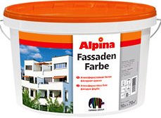 Краска фасадная Alpina Fassadenfarbe 10 л купить в Харькове