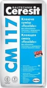 Клей для плитки усиленный Ceresit CM-117